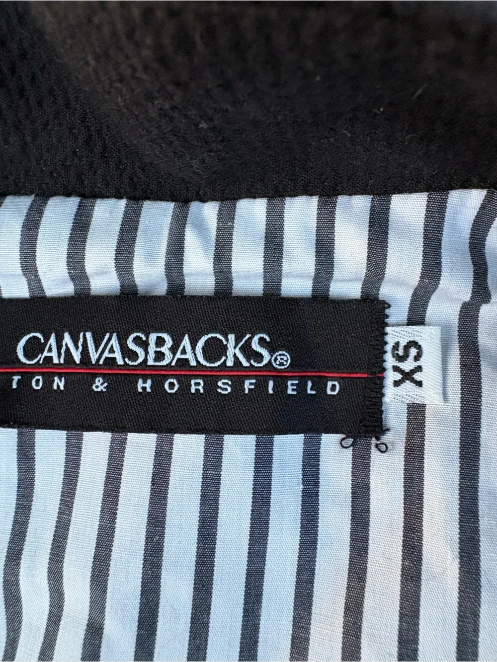 Canvasback black & White Patchwork Sport Coat